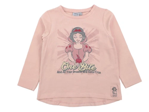 Wheat t-shirt Snow White misty rose